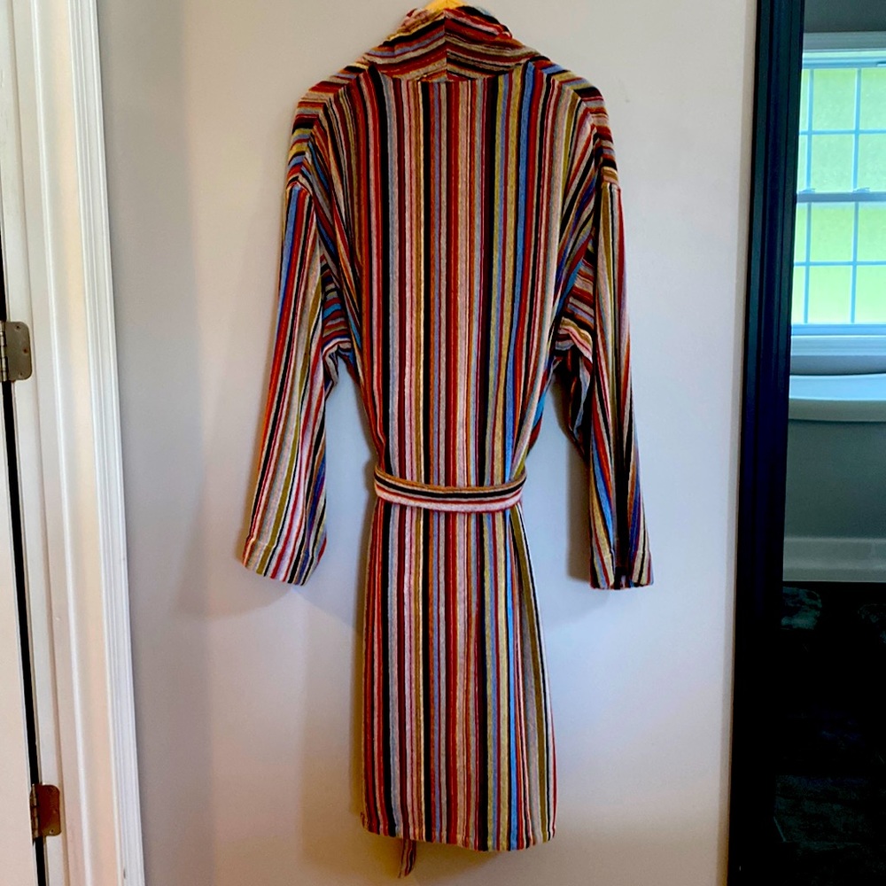 Paul Smith Mens XL signature stripes bathrobe